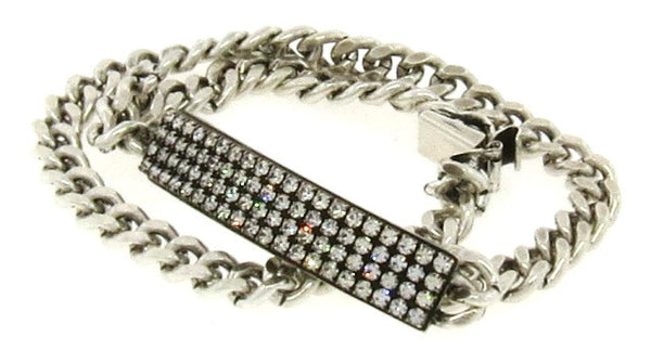 Janis Savitt Snake Chain Bracelet-Gold or Rhodium Plated — The Doily Lady